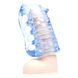 Мастурбатор з отворами для пальців Fleshlight Fleshskins Grip Blue Ice картинка 6