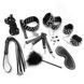 Набор из натуральной кожы Art of Sex Spikes BDSM Set Leather (10 предметов) картинка 4