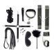 Набор из натуральной кожы Art of Sex Spikes BDSM Set Leather (10 предметов) картинка 3