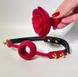 Розкішний кляп у вигляді троянди з подвійним використанням Zalo Rose Ball Gag (діаметр кульки 3,9 см) картинка 13