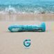Стеклянный дилдо ребристый с силиконовой основой Gildo Ocean Wave Glass Dildo (диаметр 5 см) картинка 9