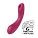 Вакуумный стимулятор с вибрацией Satisfyer Curvy Trinity 1 Red (диаметр 4 см) картинка 1