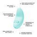 Кліторальний вібратор LELO Lily 3 Polar Green картинка 5