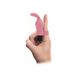 Вибратор на палец FeelzToys Magic Finger Vibrator Pink (работает от батареек) картинка 5