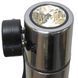 Віброкуля з кристалом і чохлом PowerBullet First-Class Bullet 2.5" with Key Chain Pouch, Gun Metal (діаметр 1,8 см) картинка 6