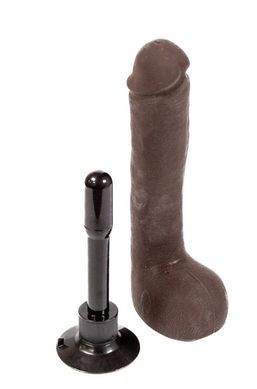 Фалоімітатор реалістичний з вібрацією Doc Johnson Safaree Samuels 12 Inch Cock ULTRASKYN (діаметр 5 см) зображення