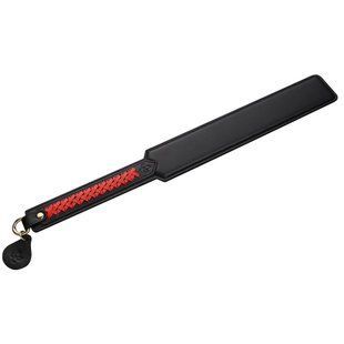 Шкіряний падл LOCKINK SEVANDA Braided-handle&nbsp;Spanking&nbsp;Paddle зображення