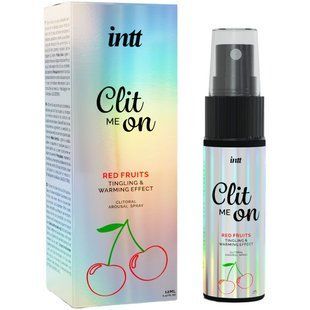 Возбуждающий спрей для клитора Intt Clit Me On Red Fruits Warming Effect, соревающий (12 мл) картинка