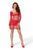 Невероятное платье-сетка Passion BS105 One Size, red картинка
