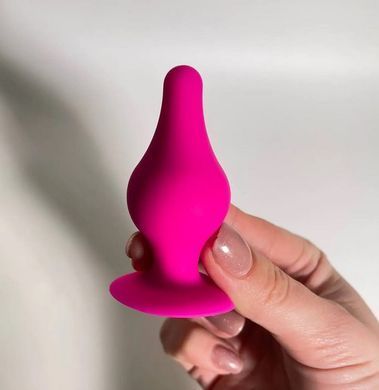 Анальная пробка с гибкой ножкой SilexD Model 2 size XS Pink (диаметр 2,9 см) картинка