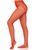 Колготки у сіточку з доступом Leg Avenue Crotchless Net Tights with Heart Backseam Red One Size зображення