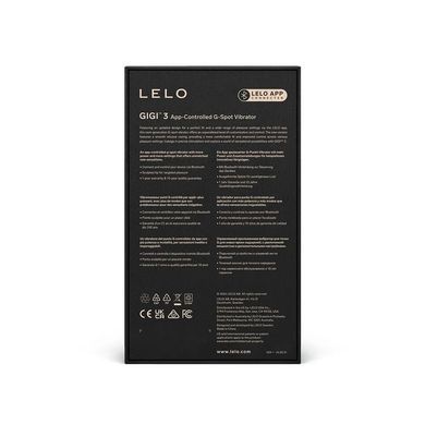 Смарт вібратор для точки G LELO GIGI 3 Deep Rose (діаметр 3,8 см) зображення