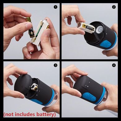 Автоматическая вакуумная помпа на батарейках Men Powerup картинка