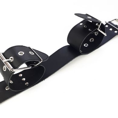 Ошейник с наручниками из натуральной кожи Art of Sex Bondage Collar with Handcuffs картинка