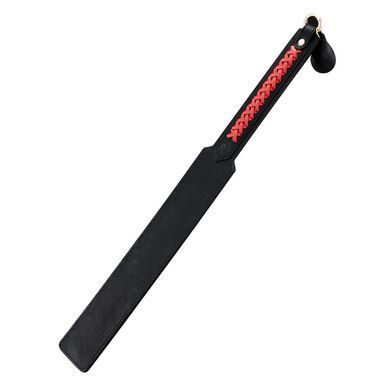 Шкіряний падл LOCKINK SEVANDA Braided-handle&nbsp;Spanking&nbsp;Paddle зображення