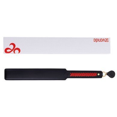 Шкіряний падл LOCKINK SEVANDA Braided-handle&nbsp;Spanking&nbsp;Paddle зображення