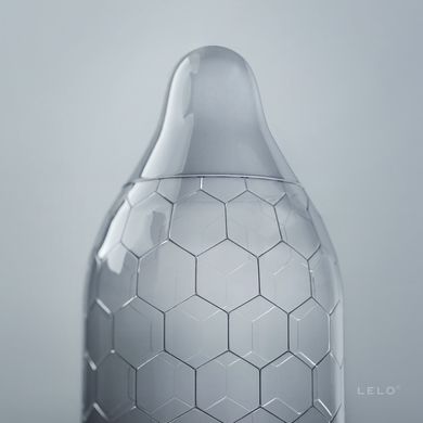 Тонкі та суперміцні презервативи LELO HEX Condoms Respect XL 3 Pack (3 шт, збільшений розмір) зображення