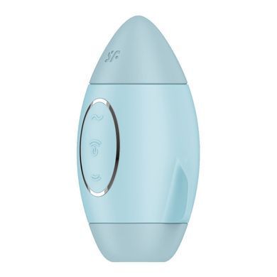 Вакуумний вібратор - ракета Satisfyer Mission Control Blue зображення