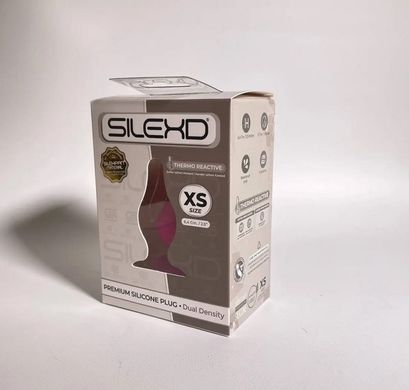 Анальная пробка с гибкой ножкой SilexD Model 2 size XS Pink (диаметр 2,9 см) картинка