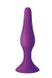 Анальна пробка на присосці MAI Attraction Toys №35 Purple (діаметр 3,8 см, довжина 15,5 см) картинка 1