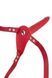 Страпон с вибрацией Fetish Tentation Vibrating Strap-On with Dildo Red, красный картинка 2