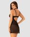 Очаровательная рубашка + трусики JSY JS228165 Black, размер S/M картинка 4