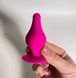 Анальная пробка с гибкой ножкой SilexD Model 2 size XS Pink (диаметр 2,9 см) картинка 4