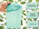 Латексная салфетка для оральных ласк Satin Dams Spearmint (1 шт) картинка 2