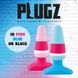 Анальная пробка разноцветная FeelzToys Plugz Butt Plug Colors Nr. 1 (диаметр 3,2 см) картинка 5
