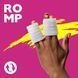 М&rsquo;який двосторонній наскрізний мастурбатор Romp Mosh Transparent картинка 14