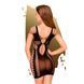 Мини-платье с сюрреалистическим узором Penthouse Juicy Poison Black, размер S/L картинка 2