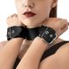 Ошейник с наручниками из натуральной кожи Art of Sex Bondage Collar with Handcuffs картинка 3