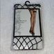 Панчохи у велику сітку Leg Avenue Fence Net Thigh Highs OS White картинка 7
