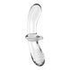 Скляний ділдо двосторонній Satisfyer Double Crystal Transparent (діаметр 3,5-3,8 см) картинка 5