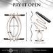 Зажим для половых губ с поводком Master Series Pussy Tugger Adjustable Vagina Clamp with Chain картинка 7