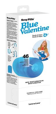 Мастурбатор пігулка Love To Love SEXY PILLS BLUE VALENTINE (Блакитна) зображення