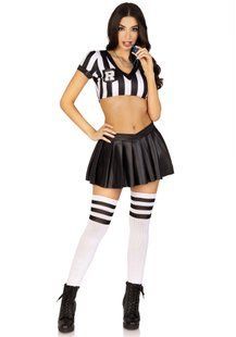 Костюм рефері Leg Avenue Time Out Referee, розмір XS зображення