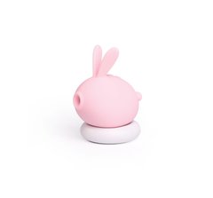 Вакуумный клиторальный стимулятор с вибрацией KisToy Too Simple Pink картинка