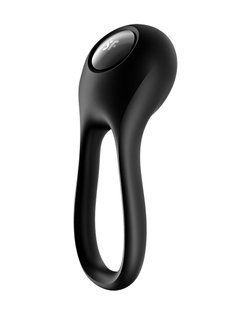 Ерекційне кільце з вібрацією Satisfyer Majestic Duo зображення