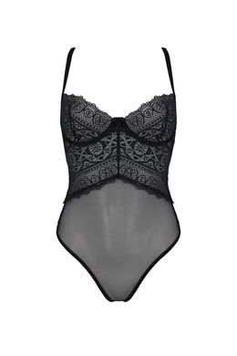 Еротичне боді Passion ECO KERRIA BODY black, розмір L/XL зображення