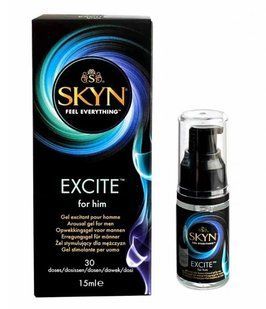Стимулювальний гель для пеніса SKYN Excite for him (15 мл) зображення