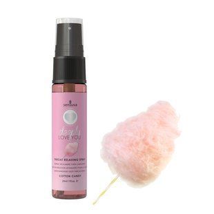 Спрей для глибокого мінету Sensuva Deeply Love You Cotton Candy, солодка вата (29 мл) зображення