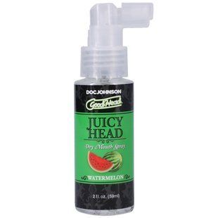 Зволожуючий оральний спрей Doc Johnson GoodHead Juicy Head Dry Mouth Spray Watermelon, кавун (59 мл) зображення