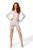 Невероятное платье-сетка Passion BS105 One Size, white картинка
