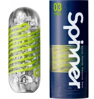 Мастурбатор спіральний Tenga Spinner Shell (сильна стимуляція) зображення