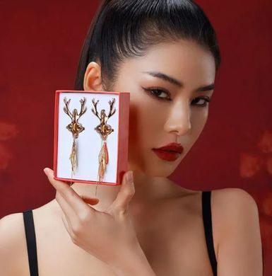 Затискачі для сосків LOCKINK SEVANDA Stag Adjustable Nipple Clamps Set зображення
