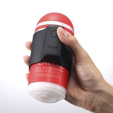 Вибронасадка + 2 мастурбатора Tenga CUP VIBRATOR картинка