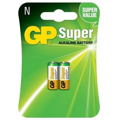 Батарейка GP Super alkaline LR1 (2 штуки) зображення