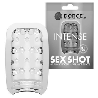 Міні-мастурбатор Dorcel Sex Shot Intense (напівсфери) зображення