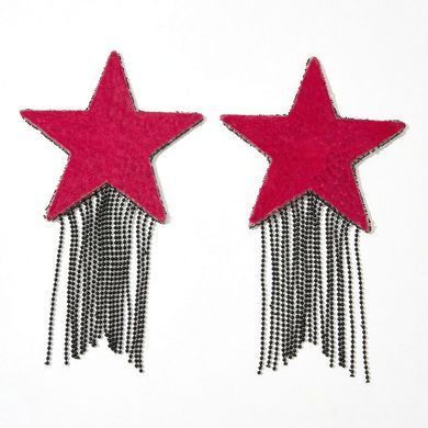 Пестисы с цепочками JSY NIPPLE STICKER RT236112 Silver картинка